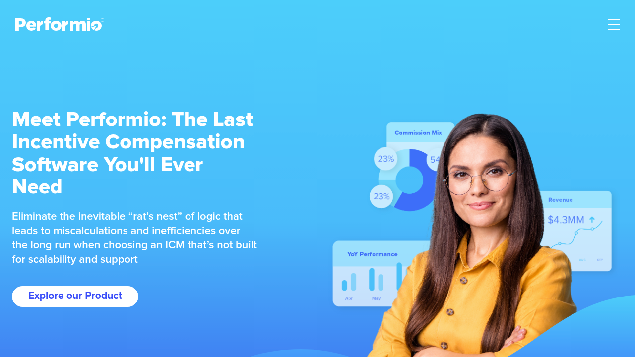 Performio platform screenshot